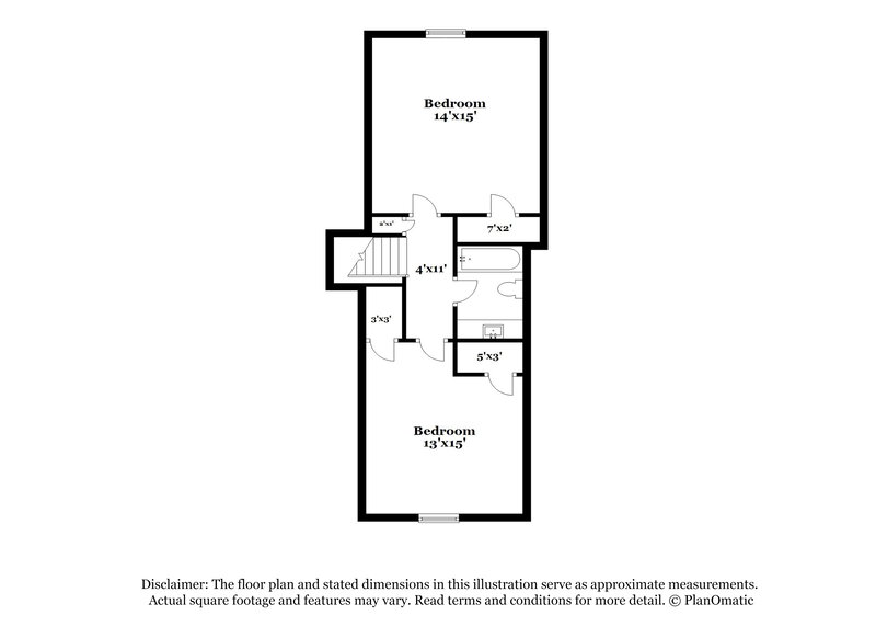 2,545/Mo, 1582 Wind River Cir E Cordova, TN 38016 Floor Plan View 2