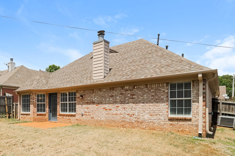 1,775/Mo, 7203 Amberly Way Dr Cordova, TN 38018 Rear View 2