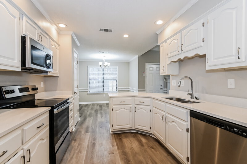 2,165/Mo, 3580 Brandon Ln Bartlett, TN 38133 Kitchen View 2