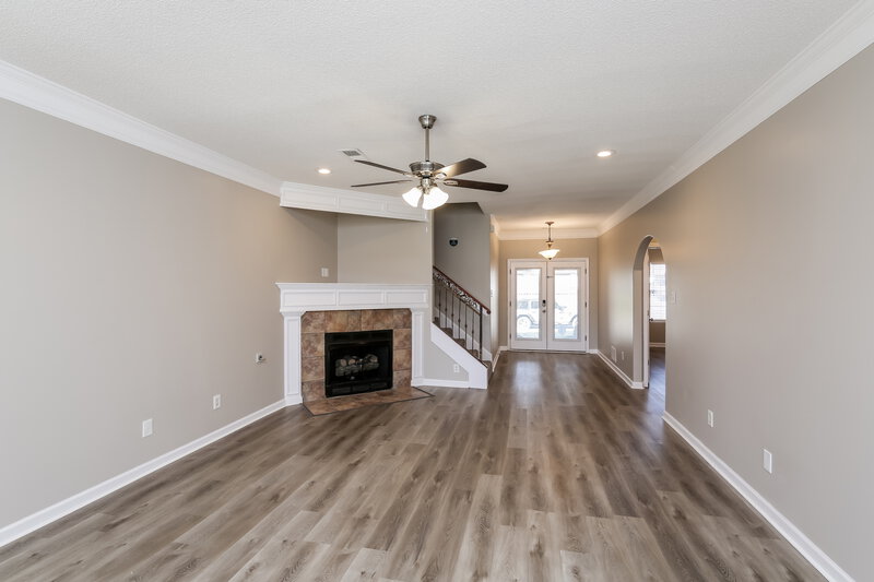 3,290/Mo, 1453 Arcastle Loop S Southaven, MS 38671 Living Room View