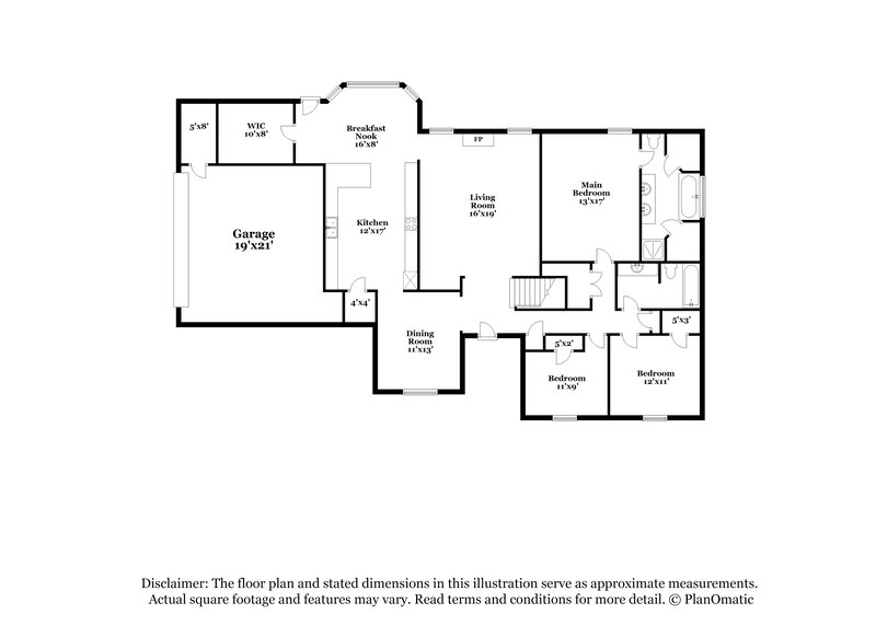 3,180/Mo, 8241 Meadow Vale Dr Memphis, TN 38125 Floor Plan View 2