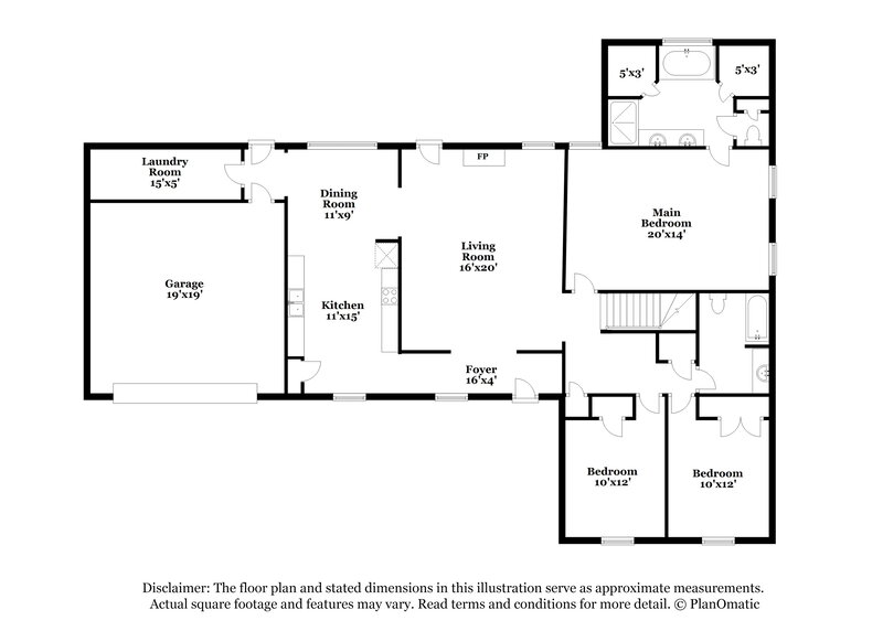1,915/Mo, 4274 Huron Rd Nesbit, MS 38651 Floor Plan View