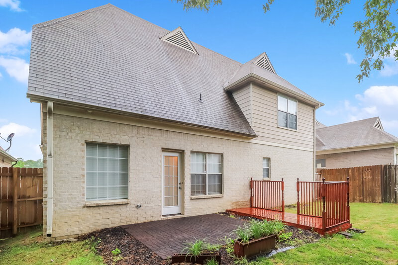 2,295/Mo, 1140 Casentino St Cordova, TN 38018 Rear View