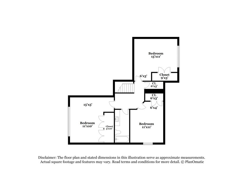 2,120/Mo, 4915 Top Notch Loop Memphis, TN 38125 Floor Plan View