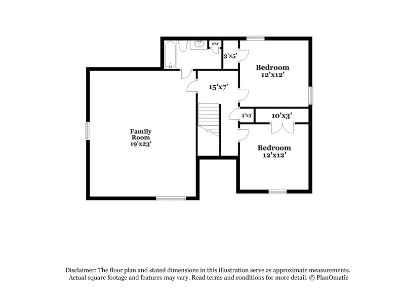 1,770/Mo, 1731 Bellevue Grove Cv Cordova, TN 38016 Floor Plan View 2