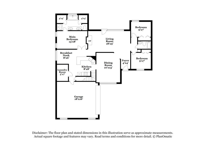 2,190/Mo, 257 Northwood Hills Dr Hernando, MS 38632 Floor Plan View 2