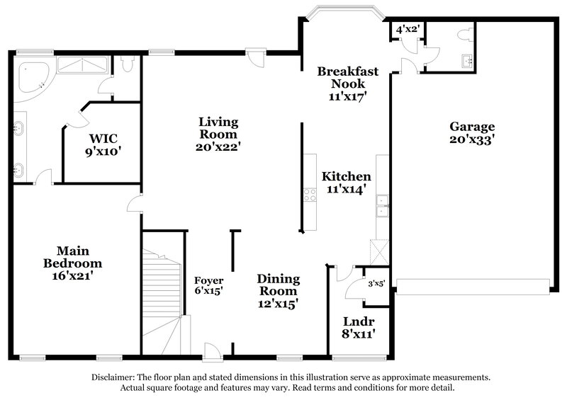 2,580/Mo, 9347 Helmsley Dr Cordova, TN 38016 Floor Plan View