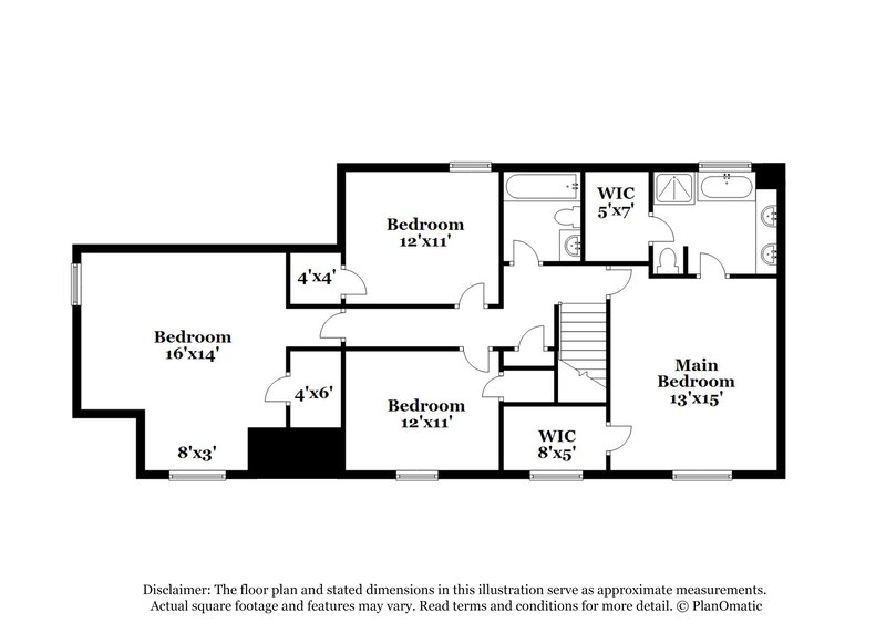 2,415/Mo, 8720 Bazemore Rd Cordova, TN 38018 Floor Plan View