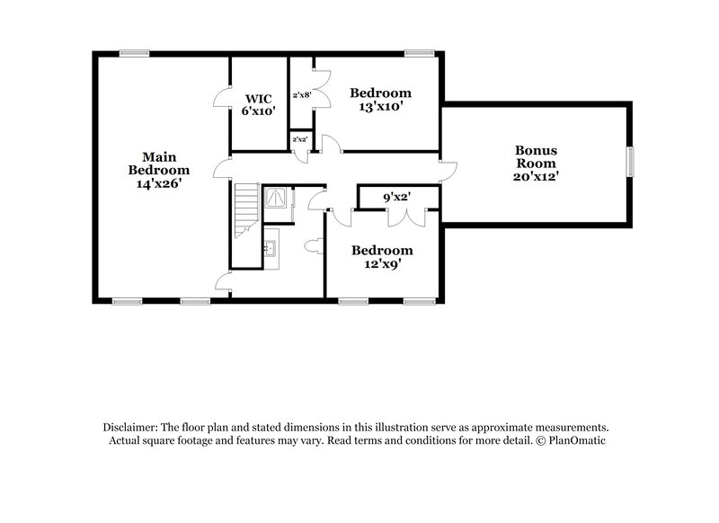 2,205/Mo, 2535 Clydes Place Cv Memphis, TN 38133 Floor Plan View