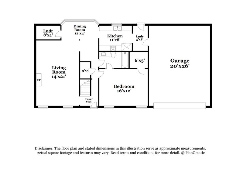 2,205/Mo, 2535 Clydes Place Cv Memphis, TN 38133 Floor Plan View 2