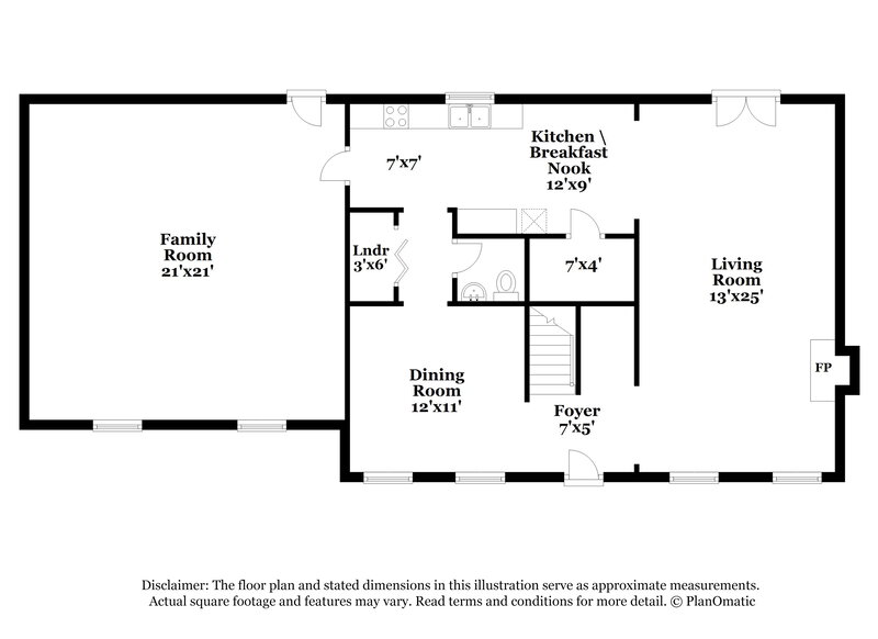 1,840/Mo, 967 Hawkview Dr Cordova, TN 38018 Floor Plan View