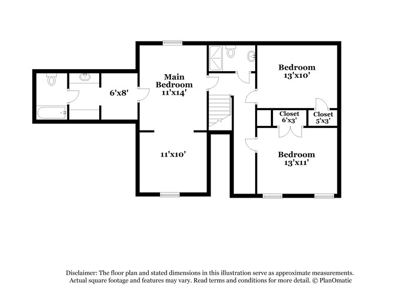 1,840/Mo, 967 Hawkview Dr Cordova, TN 38018 Floor Plan View 2