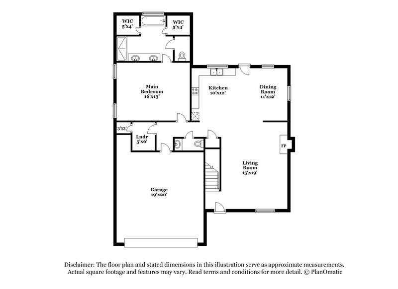 1,935/Mo, 8863 Campaldino Ave Cordova, TN 38018 Floorplan View