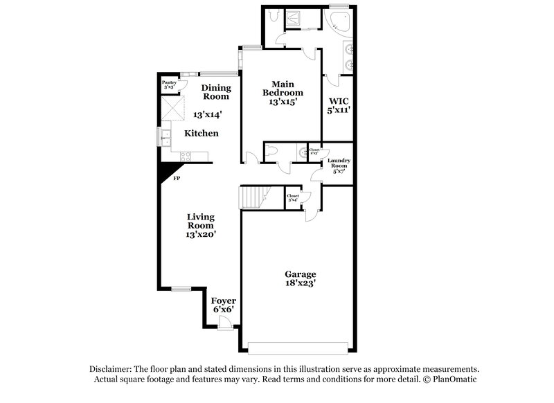 1,960/Mo, 9728 Tucker Creek Cv Cordova, TN 38018 Floorplan View