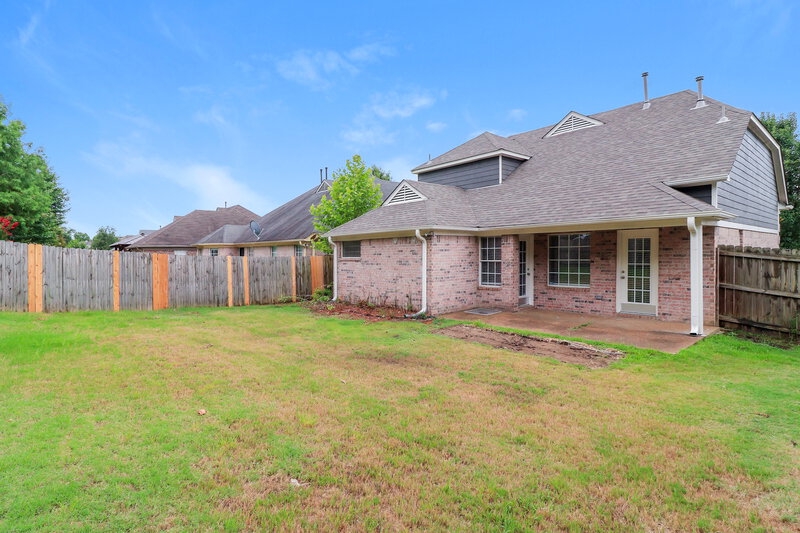 2,095/Mo, 9728 Tucker Creek Cv Cordova, TN 38018 Rear View