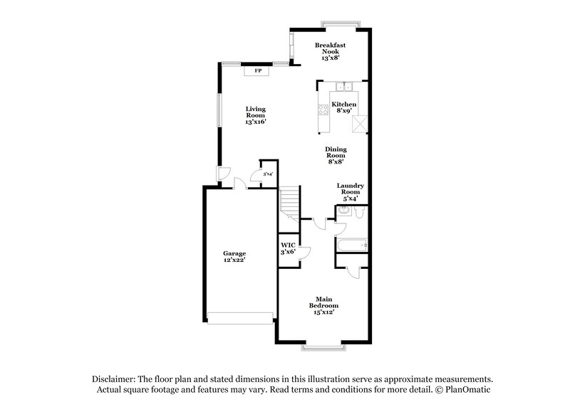 1,500/Mo, 7761 Biloxi Cv Millington, TN 38053 Floor Plan View