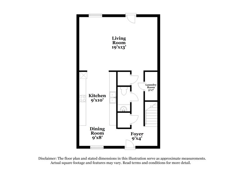 1,345/Mo, 7764 Biloxi Cv Millington, TN 38053 Floorplan View