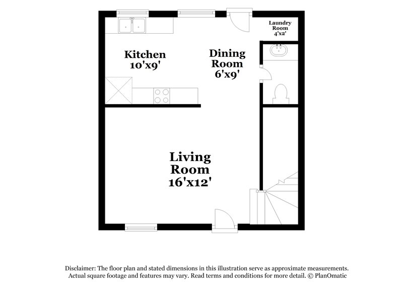 1,270/Mo, 7778 Biloxi Cv Apt 103 Millington, TN 38053 Floor Plan View