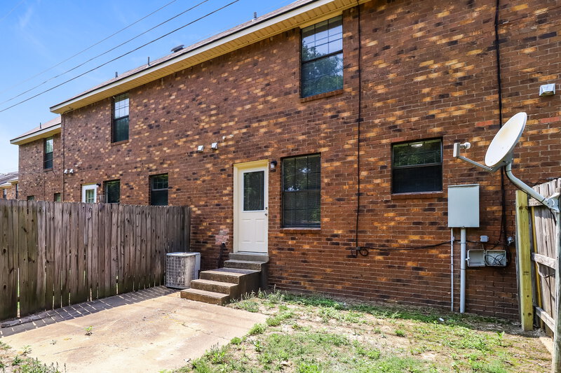 1,270/Mo, 7778 Biloxi Cv Apt 103 Millington, TN 38053 Rear View 2