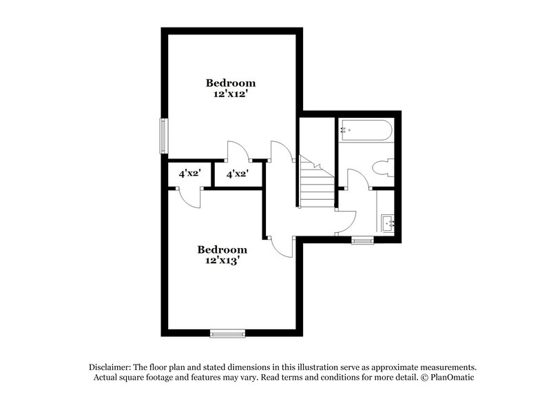 1,460/Mo, 7792 Hickory Meadow Rd Millington, TN 38053 Floor Plan View 2