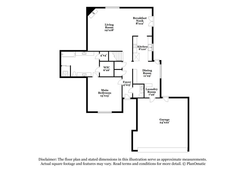 2,120/Mo, 3164 Birchton Glade Cv Lakeland, TN 38002 Floor Plan View