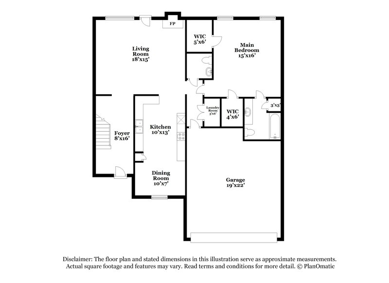 1,800/Mo, 1793 Black Bear Cir W Cordova, TN 38016 Floor Plan View