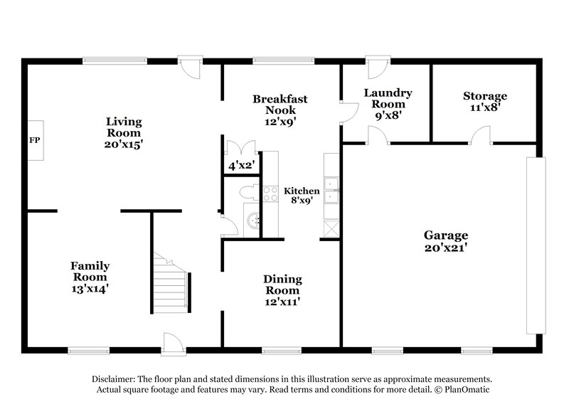 2,165/Mo, 359 Clarington Dr Southaven, MS 38671 Floor Plan View 2