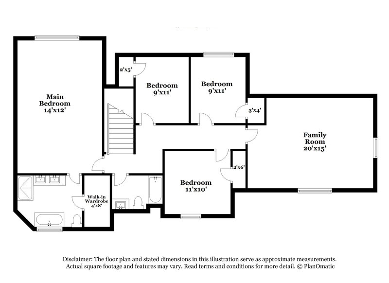 2,300/Mo, 4320 Whispering Bend Cv N Memphis, TN 38125 Floor Plan View