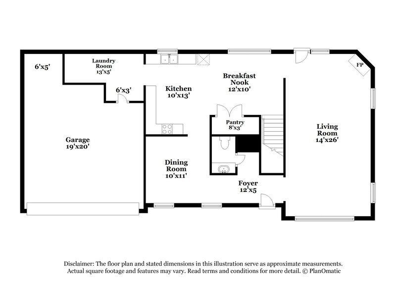2,300/Mo, 4320 Whispering Bend Cv N Memphis, TN 38125 Floor Plan View 2