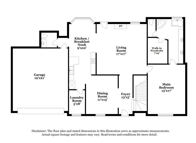 2,275/Mo, 9354 Sarsen Dr Cordova, TN 38016 Floor Plan View 2