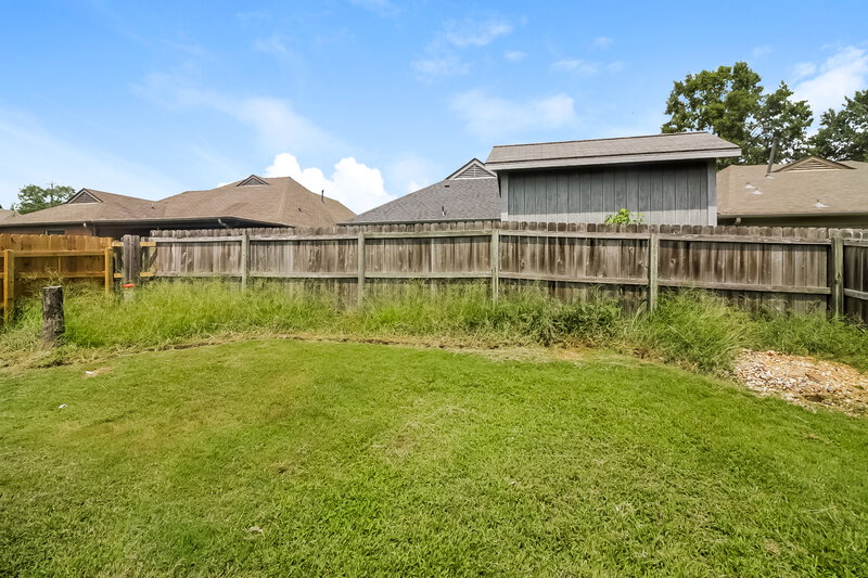 1,565/Mo, 1045 Cross Wood Ln # A1 Cordova, TN 38018 Backyard View