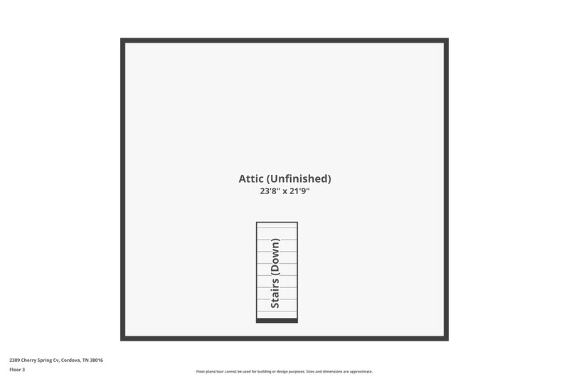 2,165/Mo, 2389 Cherry Spring Cv Cordova, TN 38016 Floor Plan View 3