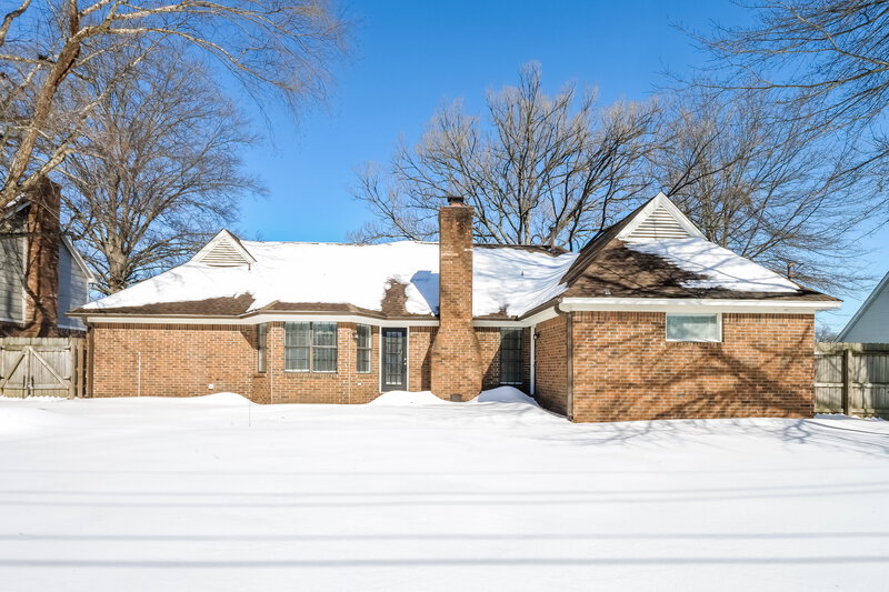 1,740/Mo, 4879 Baywood Dr Millington, TN 38053 Rear View