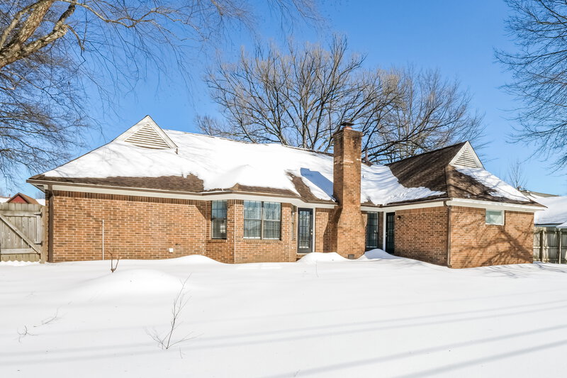 1,740/Mo, 4879 Baywood Dr Millington, TN 38053 Rear View 2