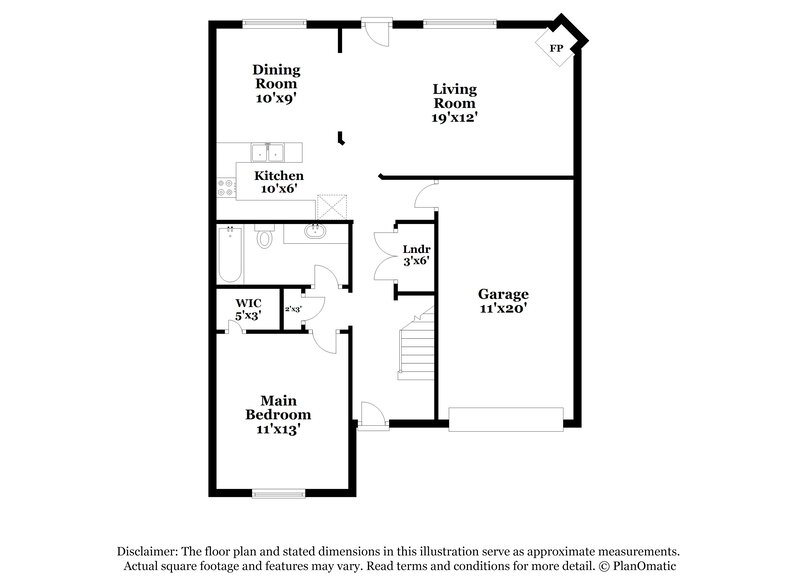 1,710/Mo, 7666 Fox Hunt Dr E Olive Branch, MS 38654 Floor Plan View