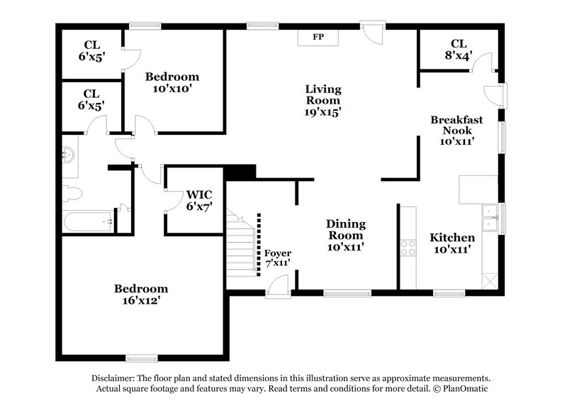 1,745/Mo, 88 Sweetbriar Ave Hernando, MS 38632 Floor Plan View