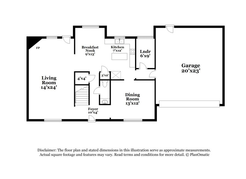 2,230/Mo, 8038 Allbright Cv Bartlett, TN 38133 Floorplan View 2