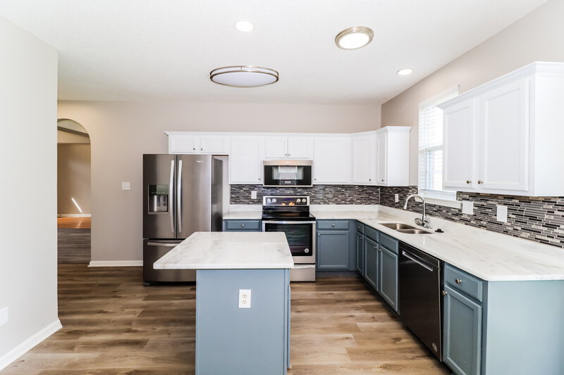 2,085/Mo, 4572 Tulip Bend Dr Bartlett, TN 38135 Kitchen View