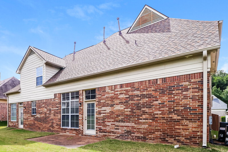 2,085/Mo, 4572 Tulip Bend Dr Bartlett, TN 38135 Rear View