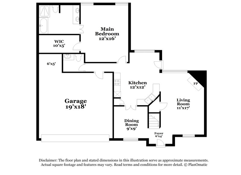 1,970/Mo, 2121 Ansley Park Ln Southaven, MS 38672 Floor Plan View