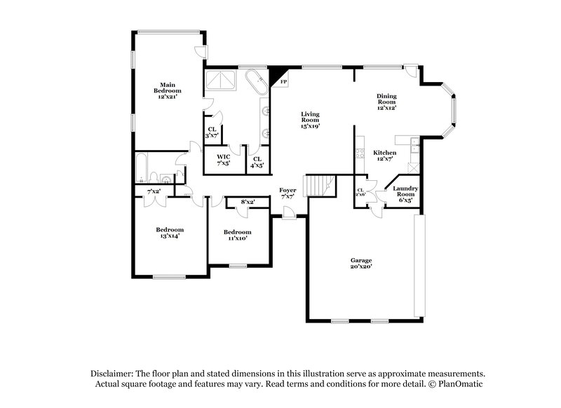 2,320/Mo, 13031 Sandbourne South Olive Branch, MS 38654 Floor Plan View