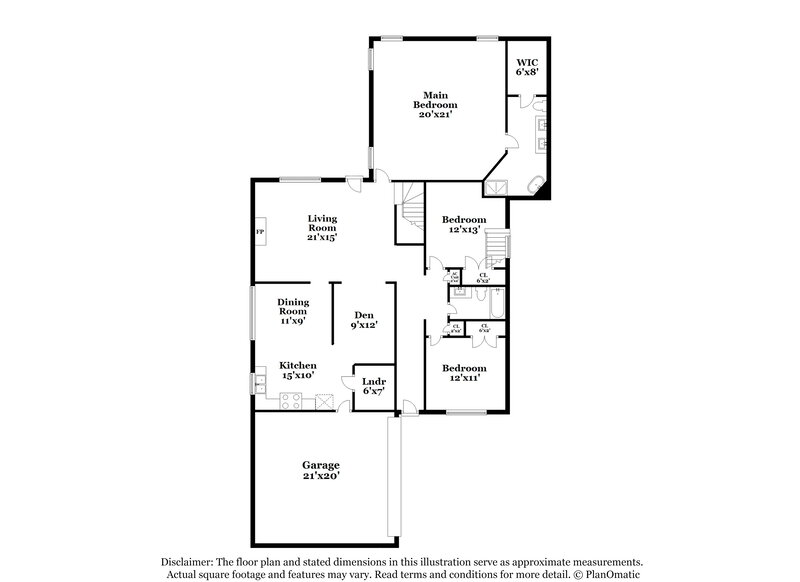 3,210/Mo, 2875 Liverpool Ln Southaven, MS 38671 Floor Plan View