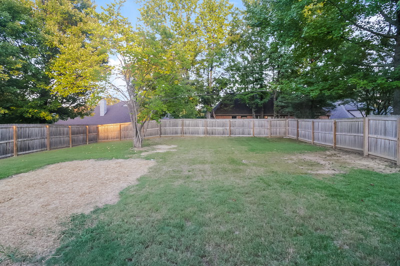 1,920/Mo, 1502 Appling Wood Cv S Cordova, TN 38016 Backyard View