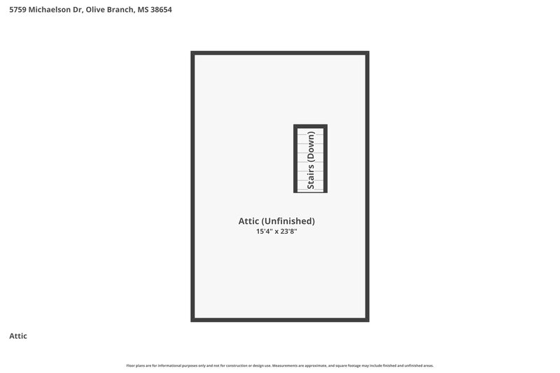 2,165/Mo, 5759 Michaelson Dr Olive Branch, MS 38654 Floor Plan View