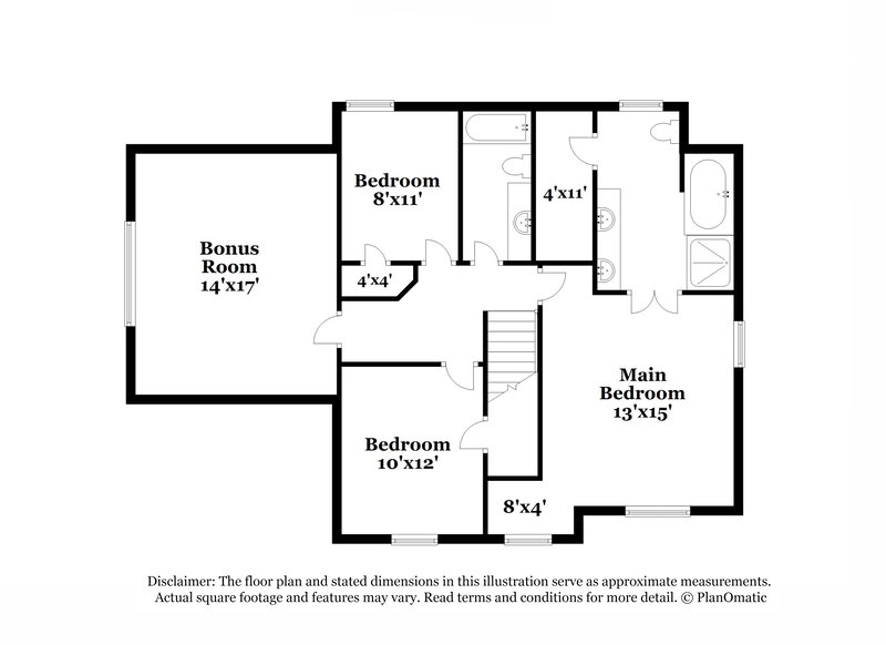 2,090/Mo, 12873 Fox Ridge Ln Olive Branch, MS 38654 Floorplan View 2
