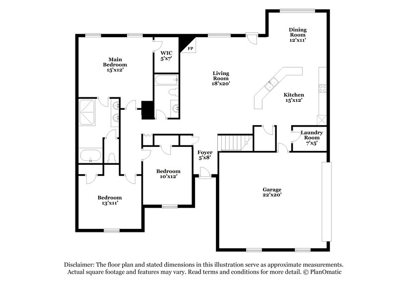 2,140/Mo, 3475 Avis Ln Southaven, MS 38672 Floor Plan View