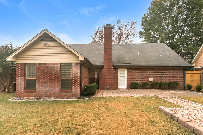 3,180/Mo, 7418 Fox Meadow Dr Olive Branch, MS 38654 Rear View