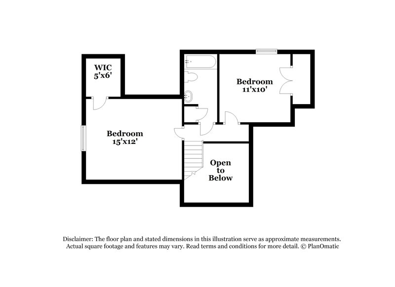 1,600/Mo, 6886 Fox Briar Cv Walls, MS 38680 Floor Plan View 2