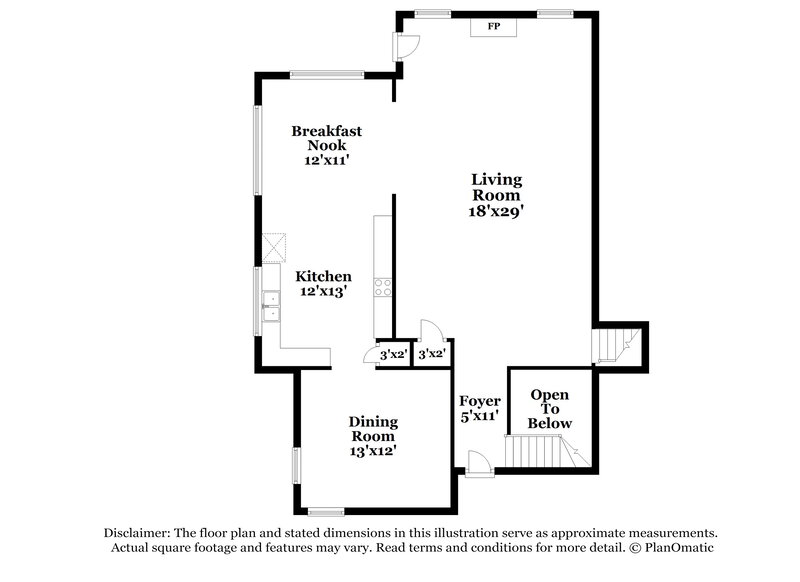 1,750/Mo, 353 Ericson Rd Cordova, TN 38018 Floor Plan View 2