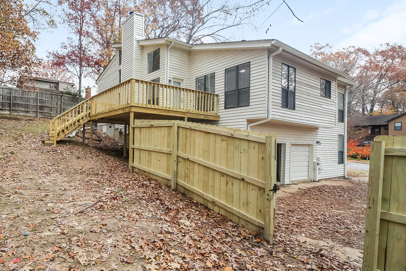 1,750/Mo, 353 Ericson Rd Cordova, TN 38018 Rear View